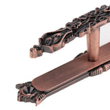 Max Maxb 1Pair Curtain Holdbacks Metal Drapery Tieback Wall Hook  Red Copper_D