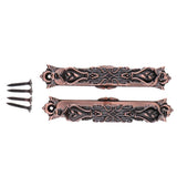 Max Maxb 1Pair Curtain Holdbacks Metal Drapery Tieback Wall Hook  Red Copper_D