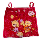 Maxbell Newborn Baby Hooded Cloak Poncho Jacket Outwear Kids Warm Coat Red 1