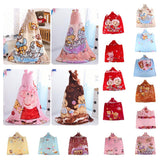 Maxbell Newborn Baby Hooded Cloak Poncho Jacket Outwear Kids Warm Coat Red 1