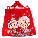 Maxbell Newborn Baby Hooded Cloak Poncho Jacket Outwear Kids Warm Coat Red 2