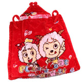 Maxbell Newborn Baby Hooded Cloak Poncho Jacket Outwear Kids Warm Coat Red 2