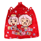 Maxbell Newborn Baby Hooded Cloak Poncho Jacket Outwear Kids Warm Coat Red 4