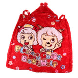 Maxbell Newborn Baby Hooded Cloak Poncho Jacket Outwear Kids Warm Coat Red 4