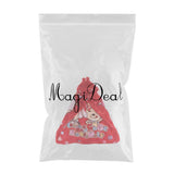 Maxbell Newborn Baby Hooded Cloak Poncho Jacket Outwear Kids Warm Coat Red 4