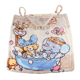 Maxbell Newborn Baby Hooded Cloak Poncho Jacket Outwear Kids Warm Coat Cream