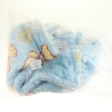 Maxbell Newborn Baby Hooded Cloak Poncho Jacket Outwear Kids Warm Coat Blue 3
