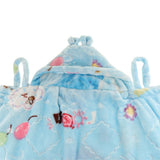 Maxbell Newborn Baby Hooded Cloak Poncho Jacket Outwear Kids Warm Coat Blue 3