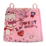 Maxbell Newborn Baby Hooded Cloak Poncho Jacket Outwear Kids Warm Coat Pink 2