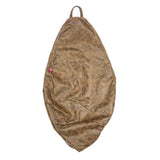 Max Kids Stuffed Animal Storage Bean Bag Leathaire Beanbag Couch Cover Brown_M