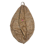 Max Kids Stuffed Animal Storage Bean Bag Leathaire Beanbag Couch Cover Brown_M