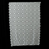 Max White Lace Gauze Tablecloth Dining Table Cloth Cover for Parties 143x220cm