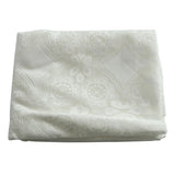 Max White Lace Gauze Tablecloth Dining Table Cloth Cover for Parties 143x220cm