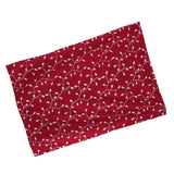 Max Embroidery Cotton Tablecloth Dining Table Cloth Cover Wine Red 140x140cm