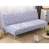 Max Folding Anti-Slip Armless Sofa Cover All-inclusive Couch Cover Color_2
