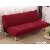 Max Folding Anti-Slip Armless Sofa Cover All-inclusive Couch Cover Color_8