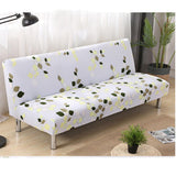 Max Sofa Bed Cover, Folding Anti-Slip Armless Sofa Cover Dust Protector Color_4