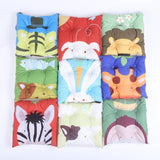 Max Velvet Cartoon Dining Chair Pad Seat Cushion Pads with Ties for Kids 40x40cm