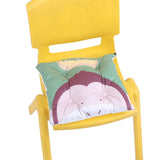 Max Velvet Cartoon Dining Chair Pad Seat Cushion Pads with Ties for Kids 40x40cm