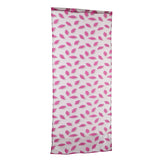 Max Leaves Print Window Curtain Voile Drape Panel Sheer Curtain Wine