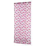 Max Leaves Print Window Curtain Voile Drape Panel Sheer Curtain Wine