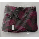 Max Elegant Leaves Print Window Curtain Voile Drape Panel Sheer Curtain Wine