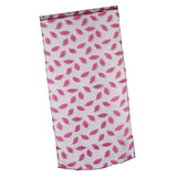 Max Elegant Leaves Print Window Curtain Voile Drape Panel Sheer Curtain Wine