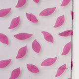 Max Elegant Leaves Print Window Curtain Voile Drape Panel Sheer Curtain Wine