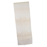 Max 1 Panel Plum blossom Embroidered Voile Blockout Curtains  Yellow_100x270cm
