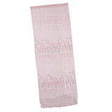 Max 1 Panel Plum blossom Embroidered Voile Blockout Curtains  Pink _100x270cm