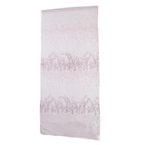 Max 1 Panel Plum blossom Embroidered Voile Blockout Curtains  Purple _100x270cm