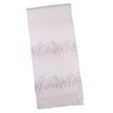 Max 1 Panel Plum blossom Embroidered Voile Blockout Curtains  Purple _100x270cm