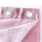 Max Blackout Curtains Kids Room Curtain Creative Hollow Star Panels   Pink
