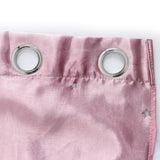 Max Blackout Curtains Kids Room Curtain Creative Hollow Star Panels   Pink