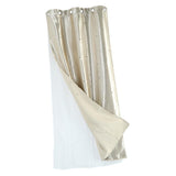 Max Blackout Curtains Kids Room Curtain Creative Hollow Star Panels   Beige