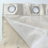 Max Blackout Curtains Kids Room Curtain Creative Hollow Star Panels   Beige