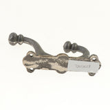 Max Cast Iron Hook Movable Wall Hanging Hook Creative Wall Decoration  Cast Iron Color
