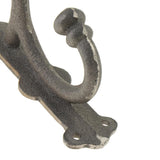 Max Cast Iron Hook Movable Wall Hanging Hook Creative Wall Decoration  Cast Iron Color