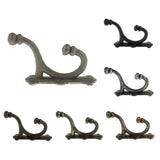 Max Cast Iron Hook Movable Wall Hanging Hook Creative Wall Decoration  Cast Iron Color