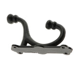 Max Cast Iron Hook Movable Wall Hanging Hook Creative Wall Decoration  Black