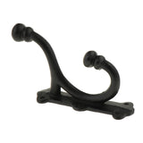 Max Cast Iron Hook Movable Wall Hanging Hook Creative Wall Decoration  Black