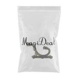Max Cast Iron Hook Movable Wall Hanging Hook Creative Wall Decoration  Bronze