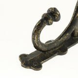 Max Cast Iron Hook Movable Wall Hanging Hook Creative Wall Decoration  Bronze