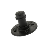 Retro Wall Hook Rack Single Coat Hanger Heavy Duty Robe Hooks Black
