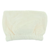 Max Absorbent Hair Dry Towel Cap Quick Dry Shower Bath Hair Cap Hat Milky