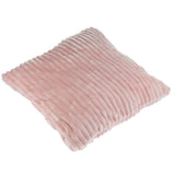 Max Square Plush Pillow Case Cushion Cover for Sofa Bed Couch Pink