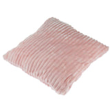 Max Square Plush Pillow Case Cushion Cover for Sofa Bed Couch Pink