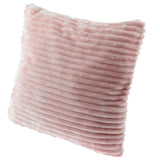 Max Square Plush Pillow Case Cushion Cover for Sofa Bed Couch Pink