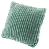 Max Square Plush Pillow Case Cushion Cover for Sofa Bed Couch Green