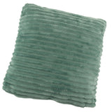 Max Square Plush Pillow Case Cushion Cover for Sofa Bed Couch Green